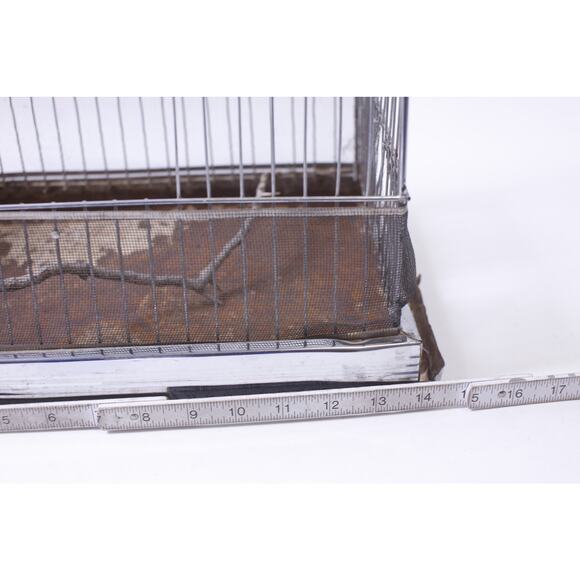 Vintage, Bird Cage, Metal, Aviary, Rust, Incomplete, FLAWED ~ 250202-WH 1093 - Picture 8 of 9